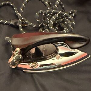 Vintage General Chrome Electric Iron
